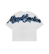 Mixed Emotions Angel Studded Tee White