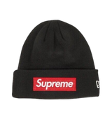Supreme Black/Red Box Logo Beanie