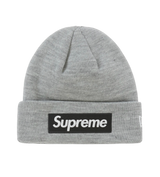 Supreme Grey Box Logo Beanie