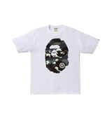 Bape Glow In The Dark White Camo Tee