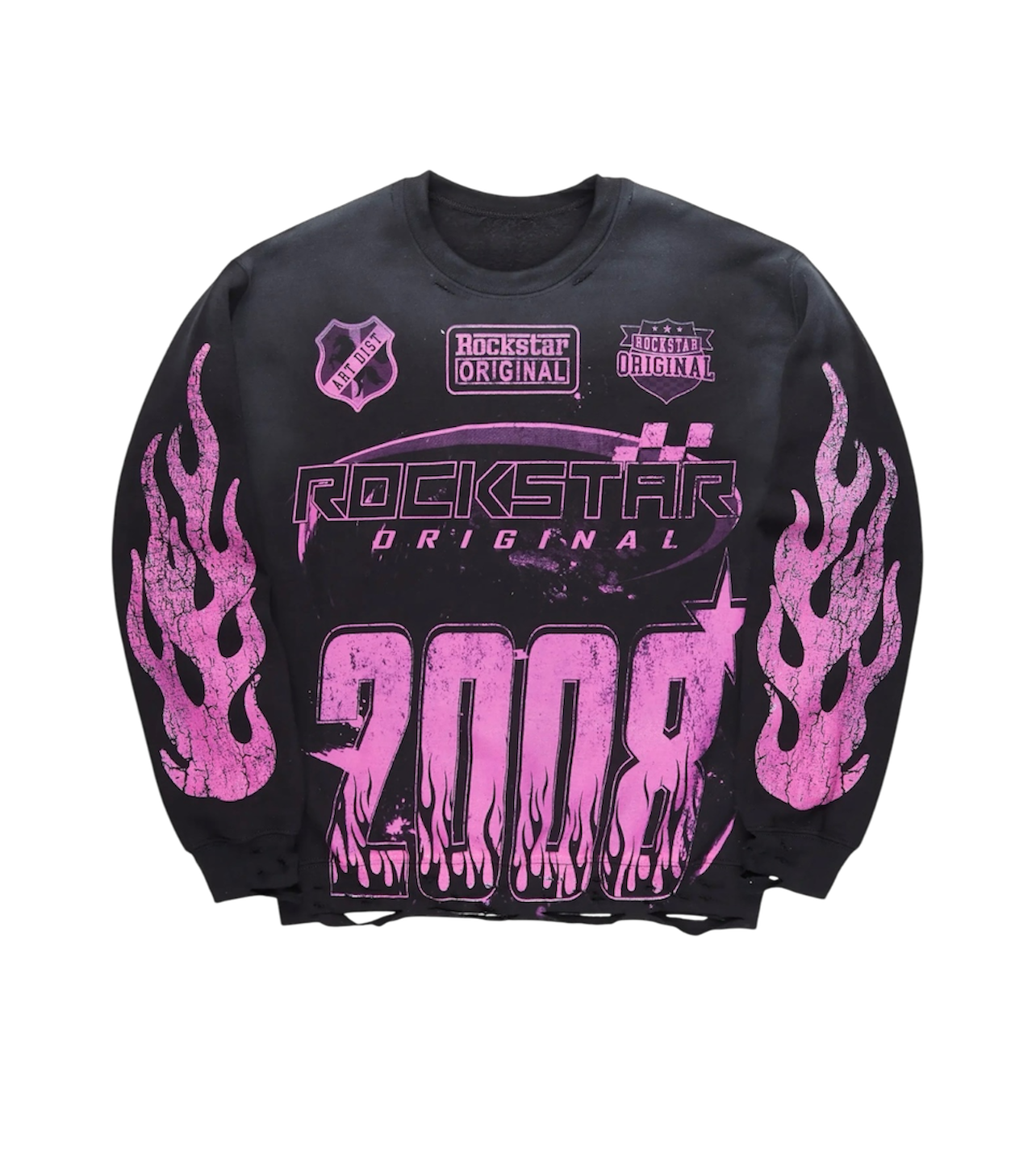 RSO Racing Crewneck Black/Pink