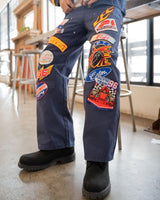 EPTM Racer Workwear Patch Pants Navy