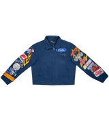 EPTM Racer Patch Workwear Jacket Navy
