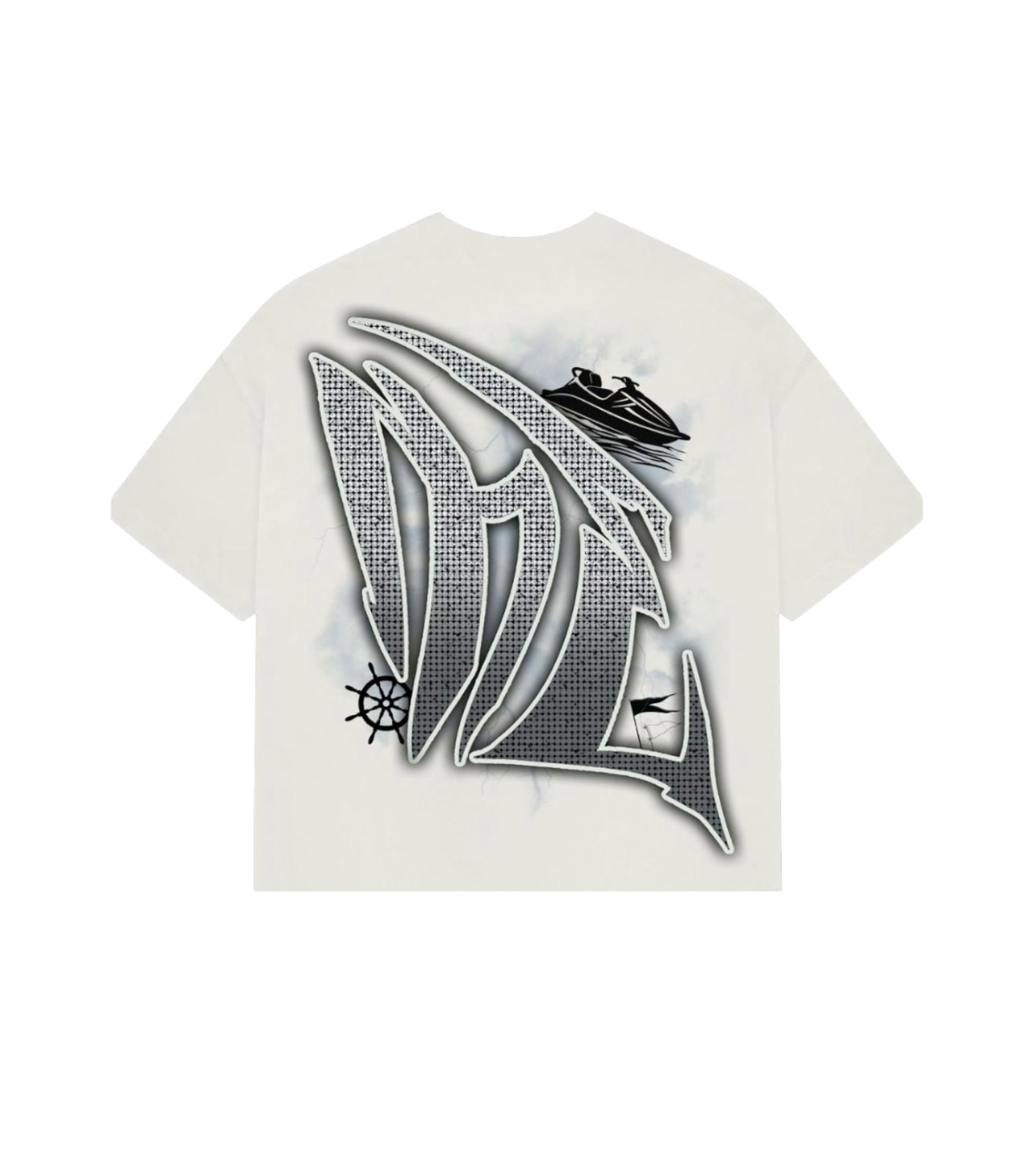 Mixed Emotions Jetski Rhinestone Tee