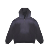 CC Premium Acid Wash Zip Hoodie Black