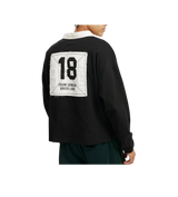 London Black Polo L/S
