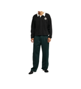 London Black Polo L/S