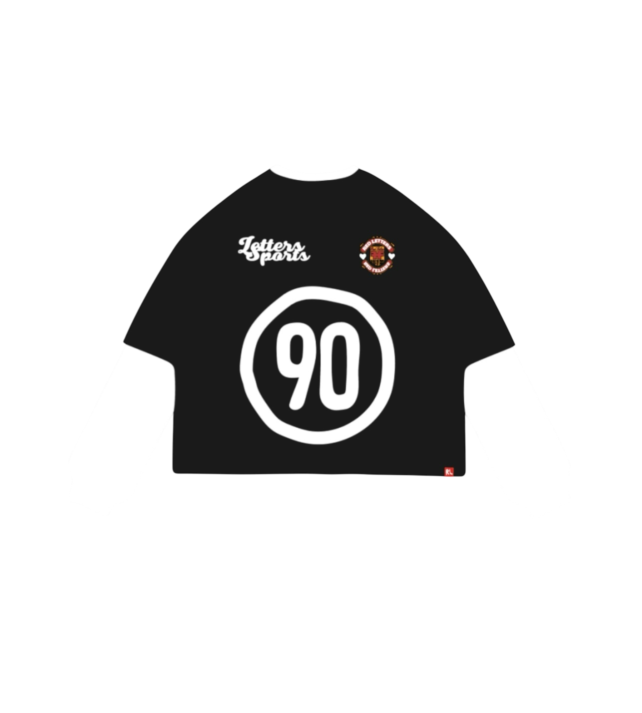Red Letters Run Club Double Layer Black