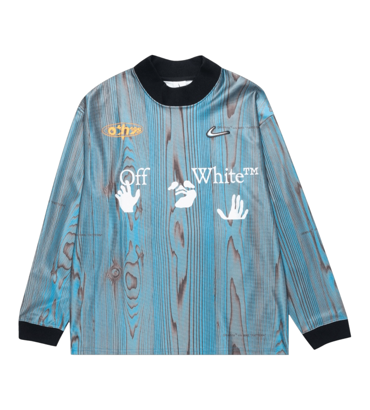 Off White Jersey Imperial Blue