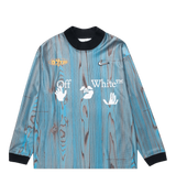 Off White Jersey Imperial Blue