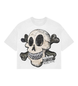 Mixed Emotions Pirate White Tee