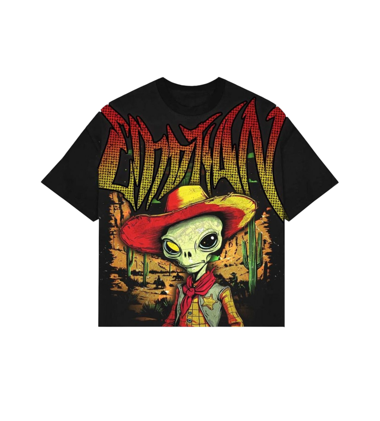 Mixed Emotions Alien Rhinestone Tee