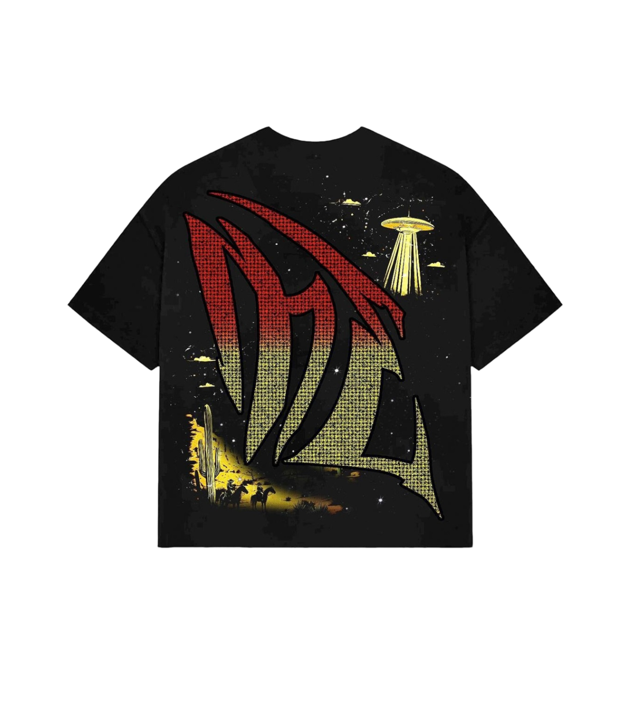 Mixed Emotions Alien Rhinestone Tee