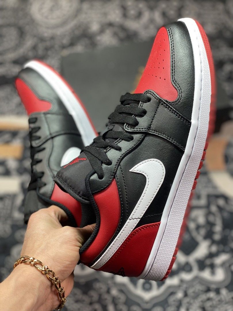 Jordan 1 Low Bred Reverse Mens