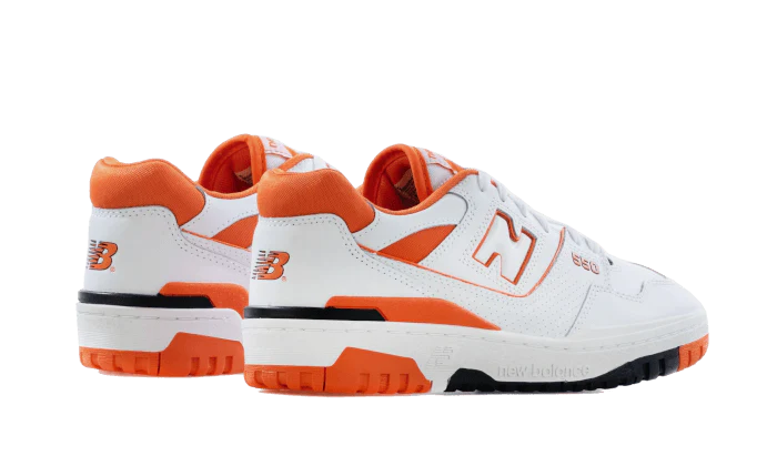 NB 550 Orange/White