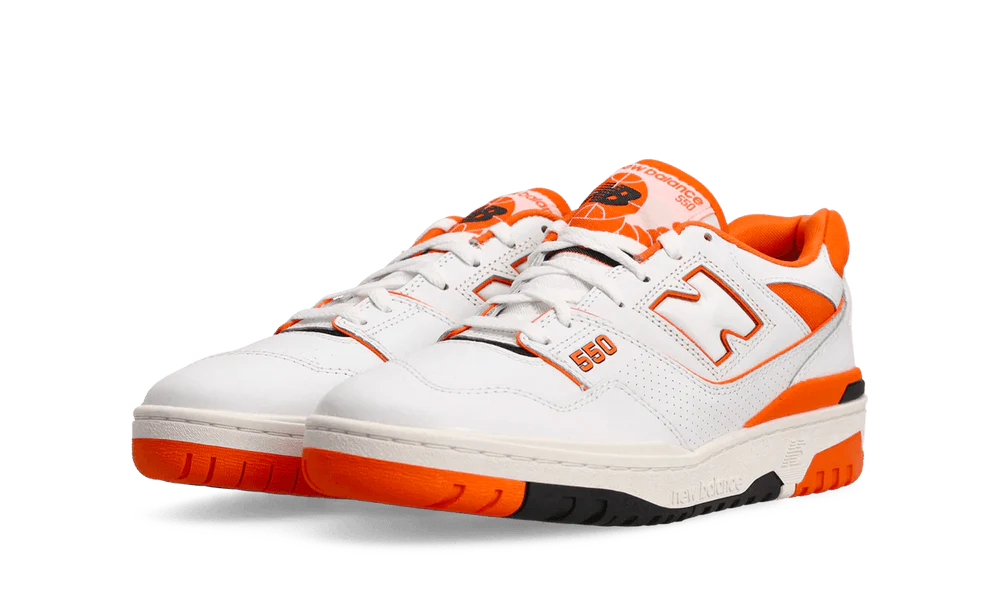 NB 550 Orange/White
