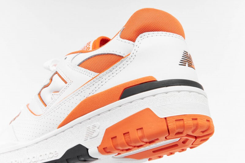NB 550 Orange/White
