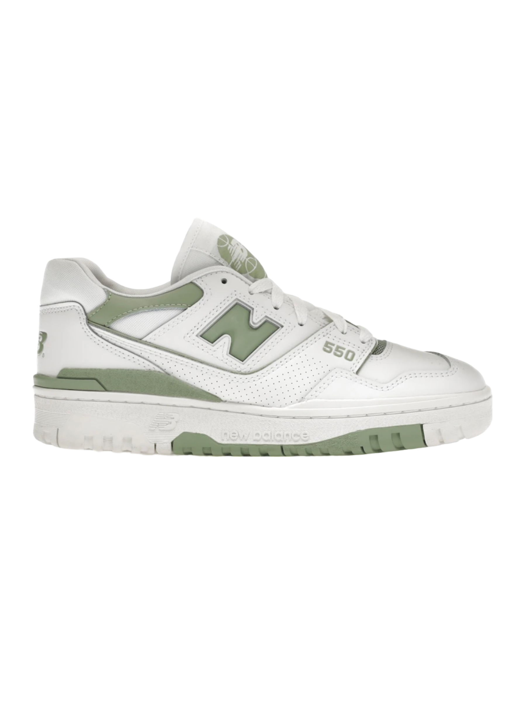 NB 550 Mint Green/White