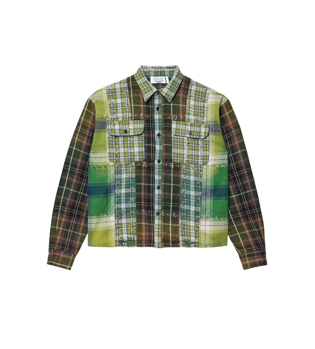 Vale Frankenstein Flannel Green