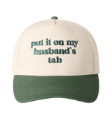 Husbands Tab Trucker Cream/Green