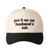 Husbands Tab Trucker Black/Cream