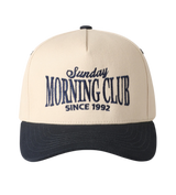 Sunday Morning Club Navy/Cream Hat