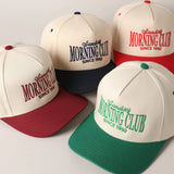 Sunday Morning Club Green/Cream Hat