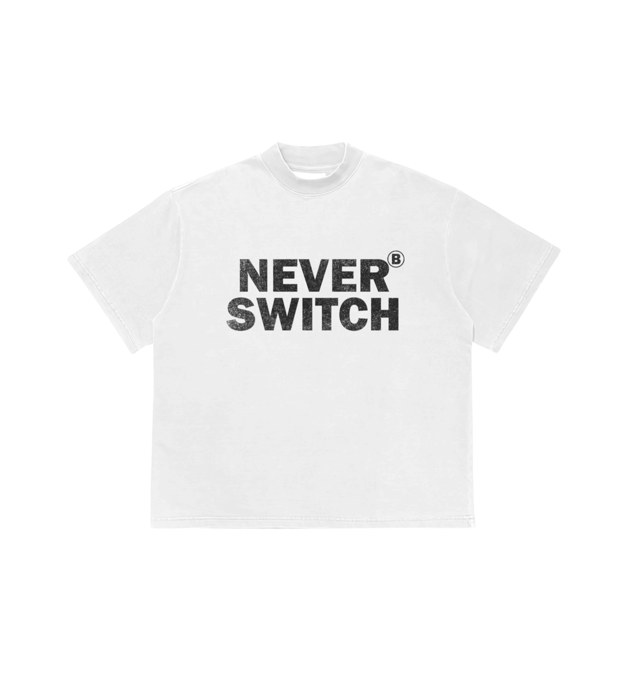 Never Switch Tee White