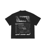 Never Switch Tee Black