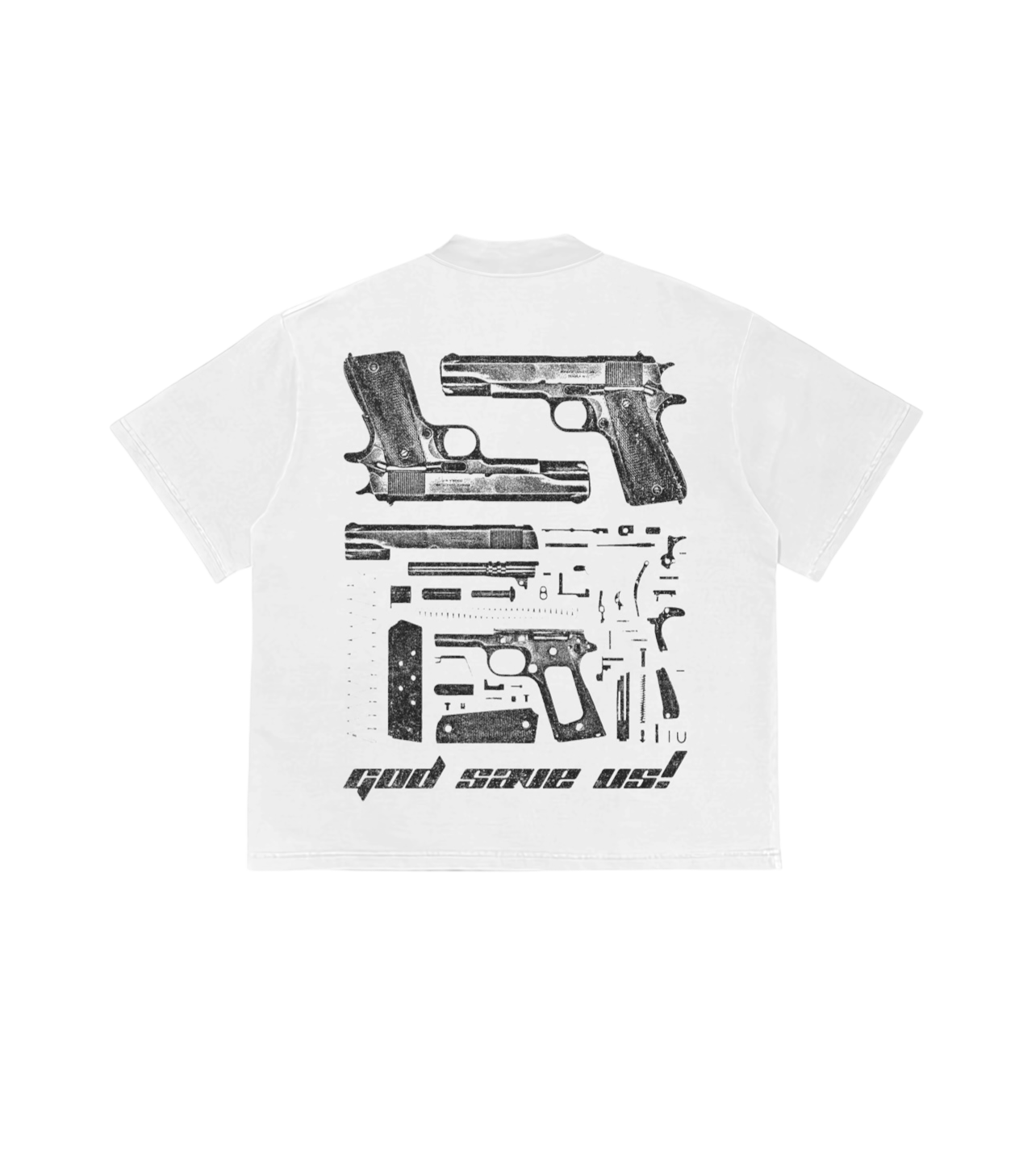 Never Switch Tee White