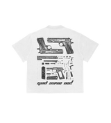 Never Switch Tee White