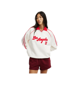 LA Crewneck Red/White