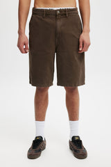 Baggy Chocolate Denim Shorts