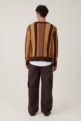 Baggy Chocolate Ripstop Cargos