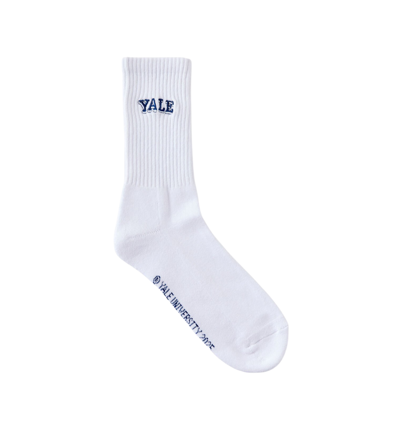 Yale Socks White