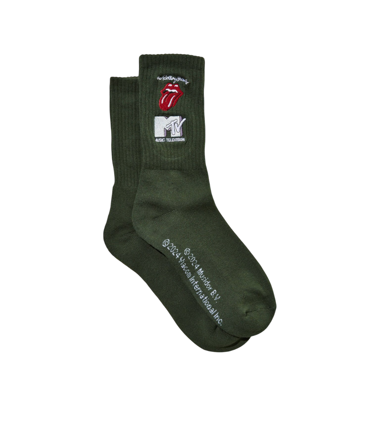 MTV Green Socks