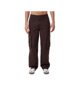 Baggy Chocolate Ripstop Cargos