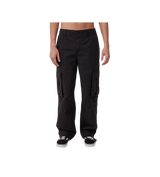 Baggy Black Ripstop Cargo Pants