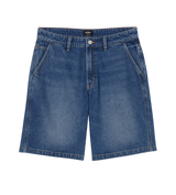 Baggy Denim Shorts Shock Blue