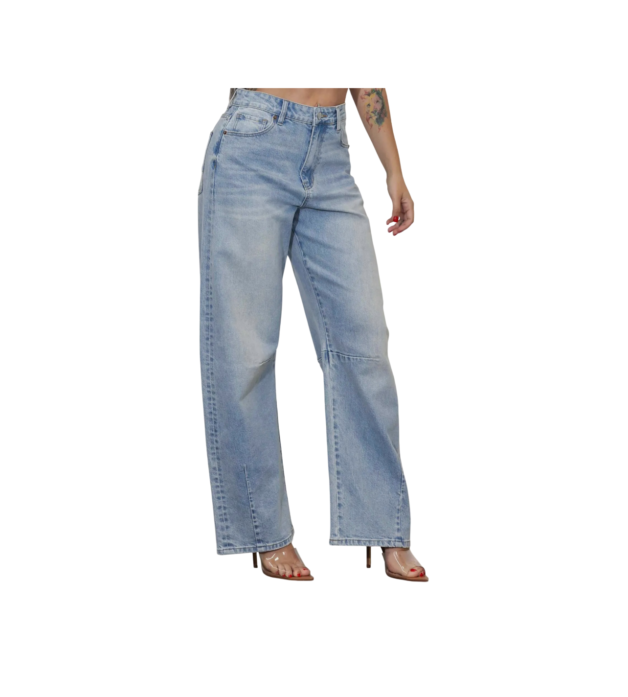 Baggy Rigid Relaxed Hip Denim Vibrant MIU