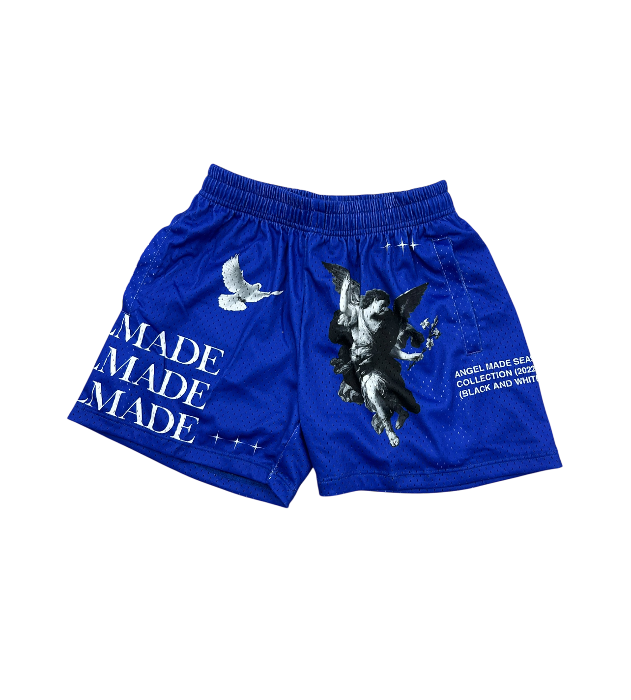 Angel Made Royal Blue Shorts