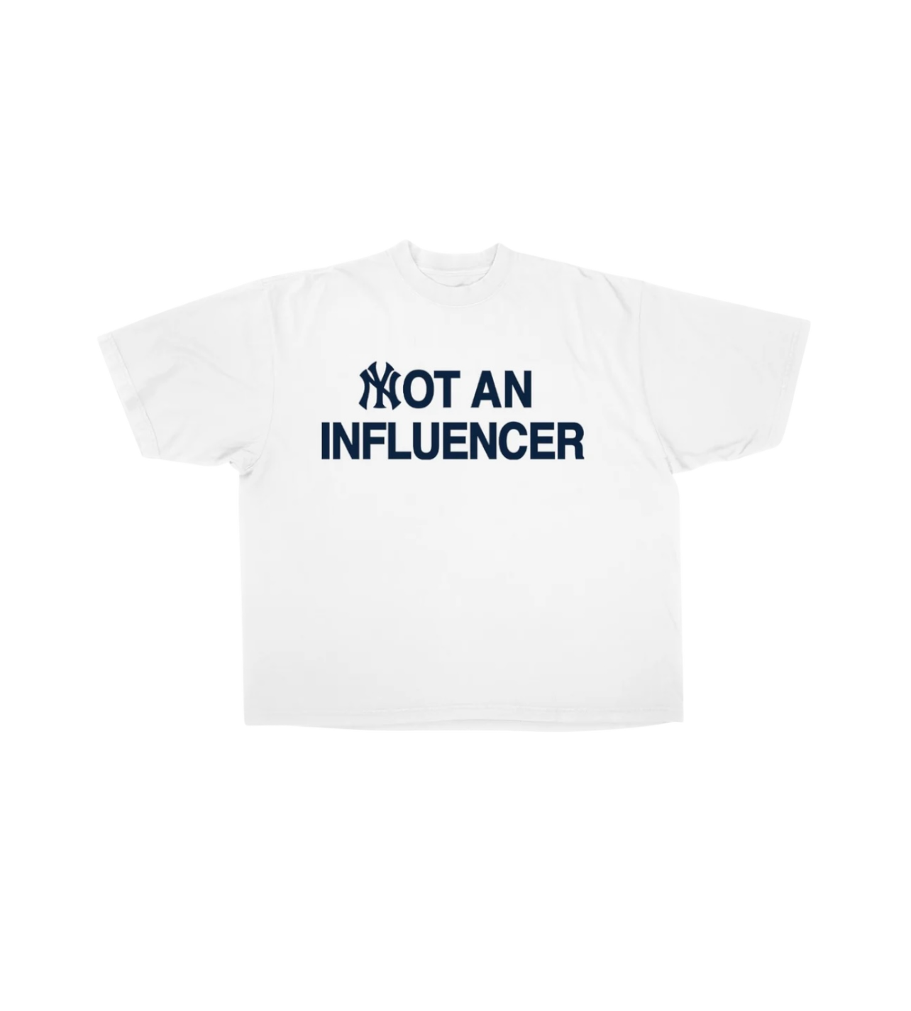 Not An Influencer NY Tee White