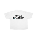 Not An Influencer Marlin Tee White