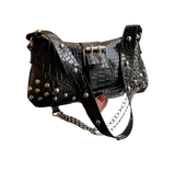 Y2K Studded Bag Black