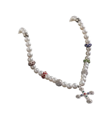 Pearl Cross Necklace