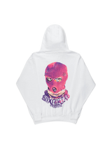 Rockstar Ski Mask Girl Hoodie Pink/Purple