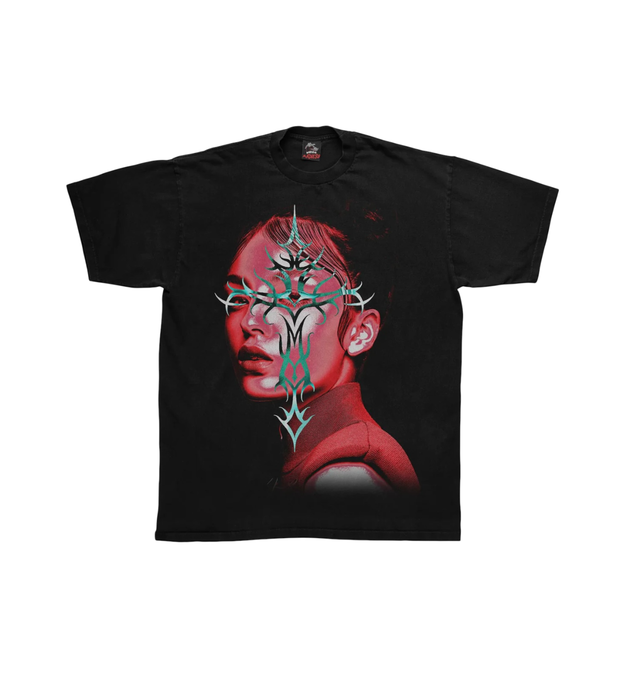 Black/Red Spiritual Girl Tee