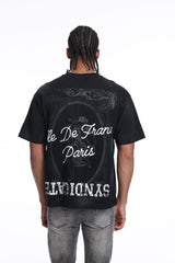 Syndicate Capital P Tee Black