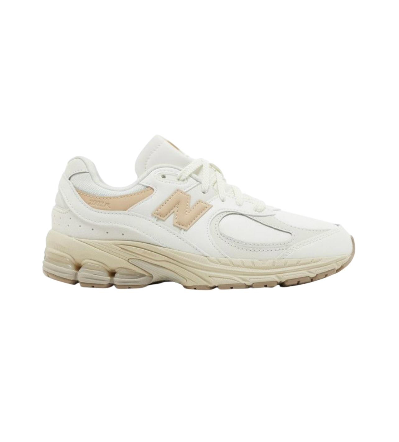 NB 2002R Cream/White Leather