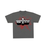 Hellstar Jesus Grey Tee